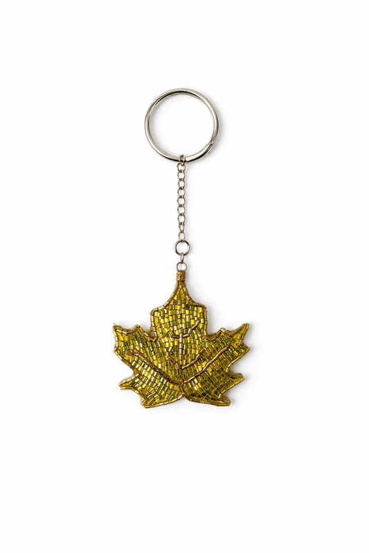 the olive grove leaf charm