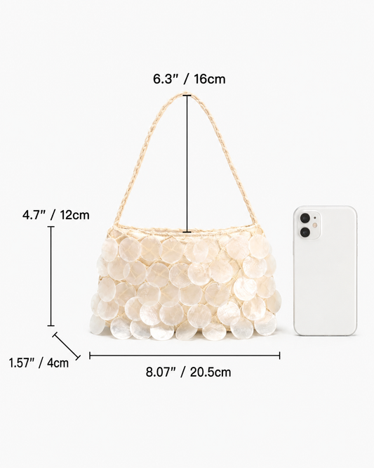 shell mini shoulder bag