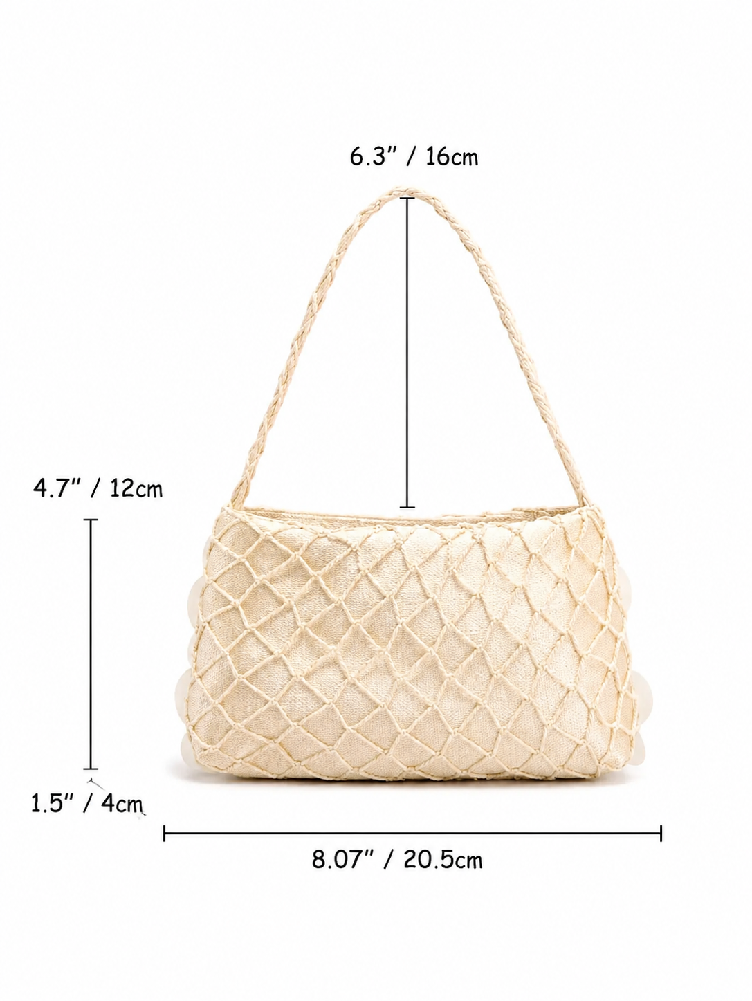 shell mini shoulder bag