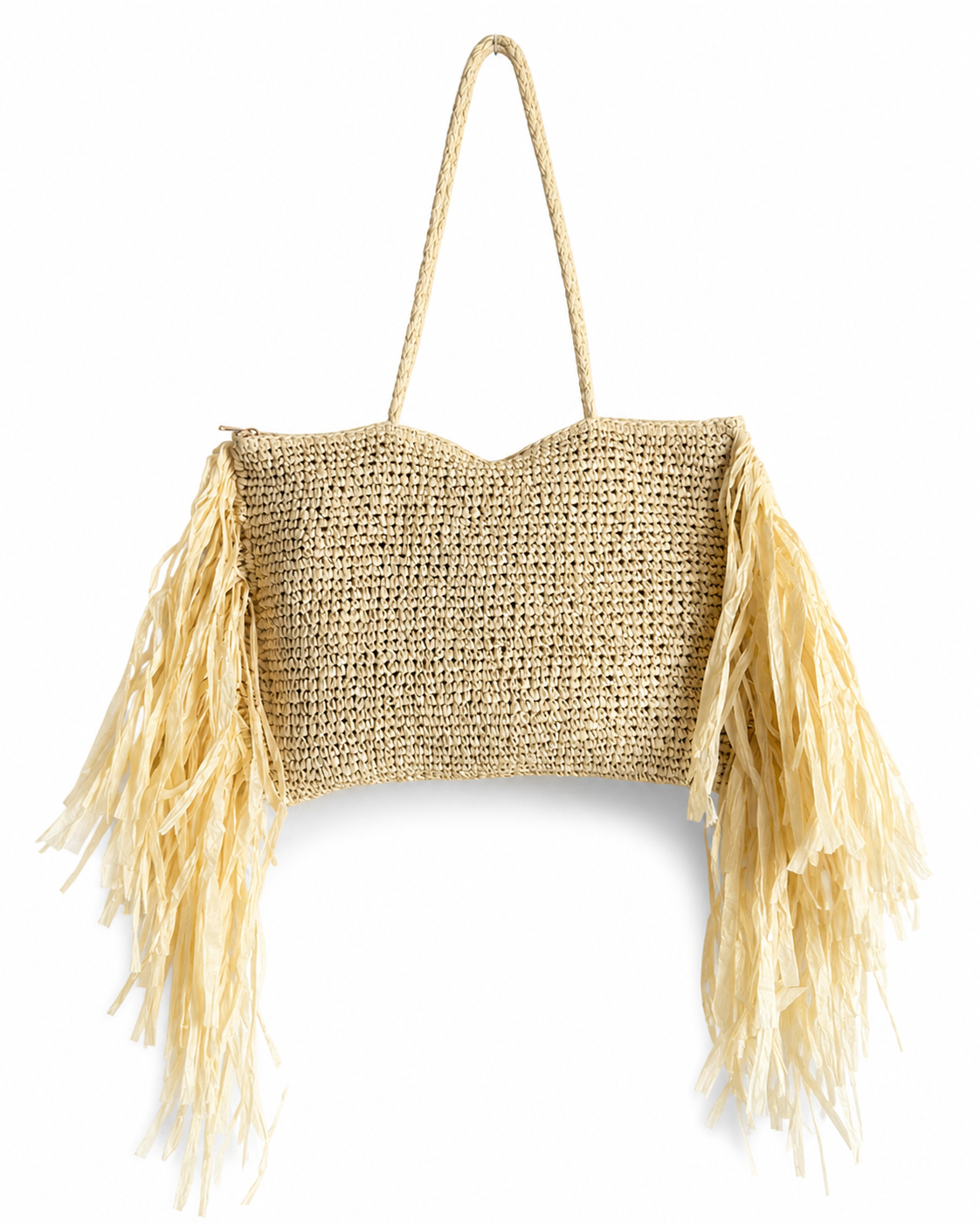 cream fringe