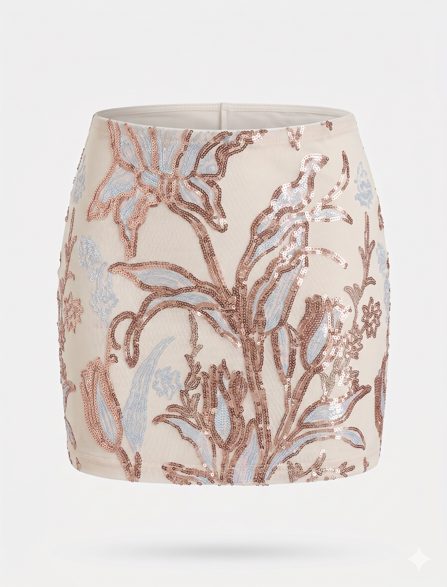 golden hour sequin skirt