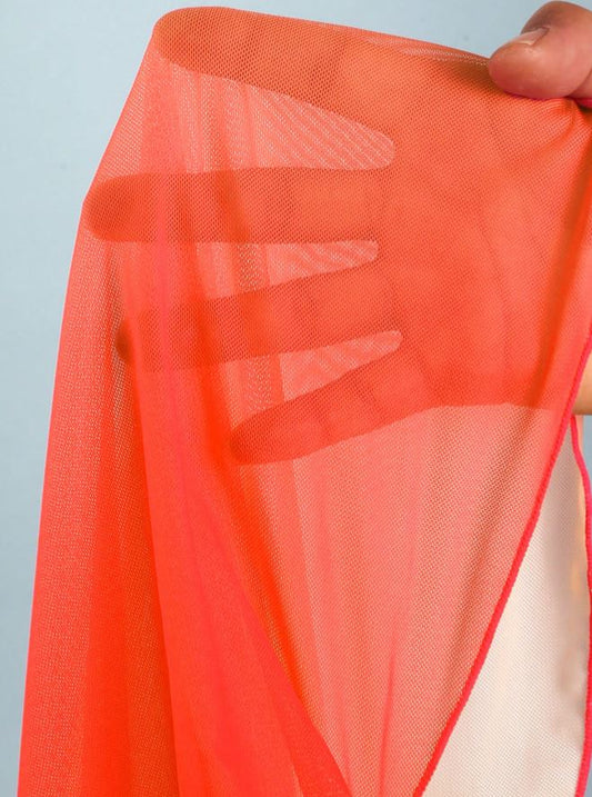 ombre twist mesh wrap