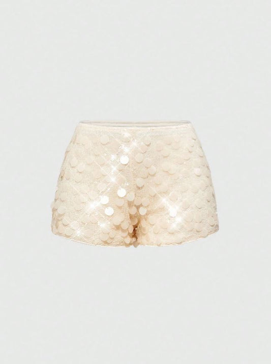 pearl shimmer shorts