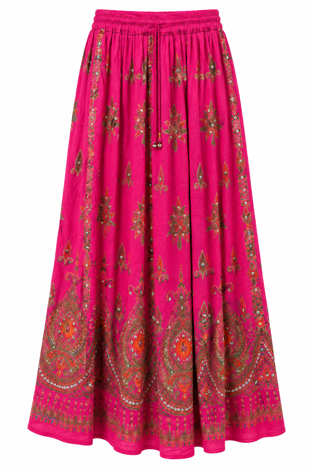 fuschia heritage skirt