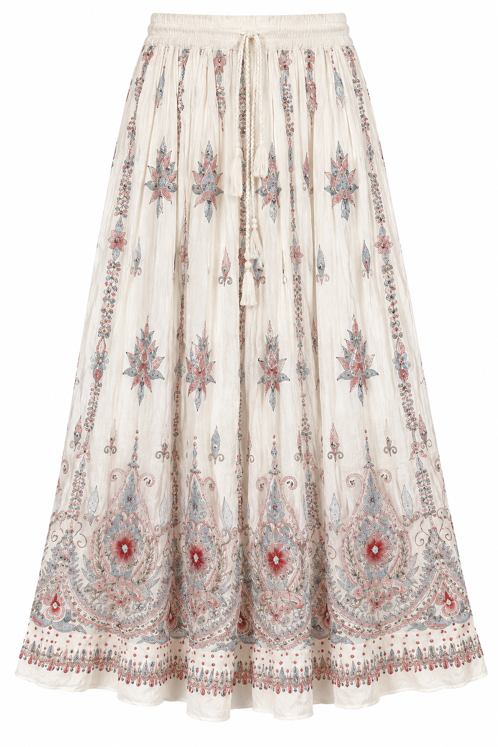 Creme heritage skirt