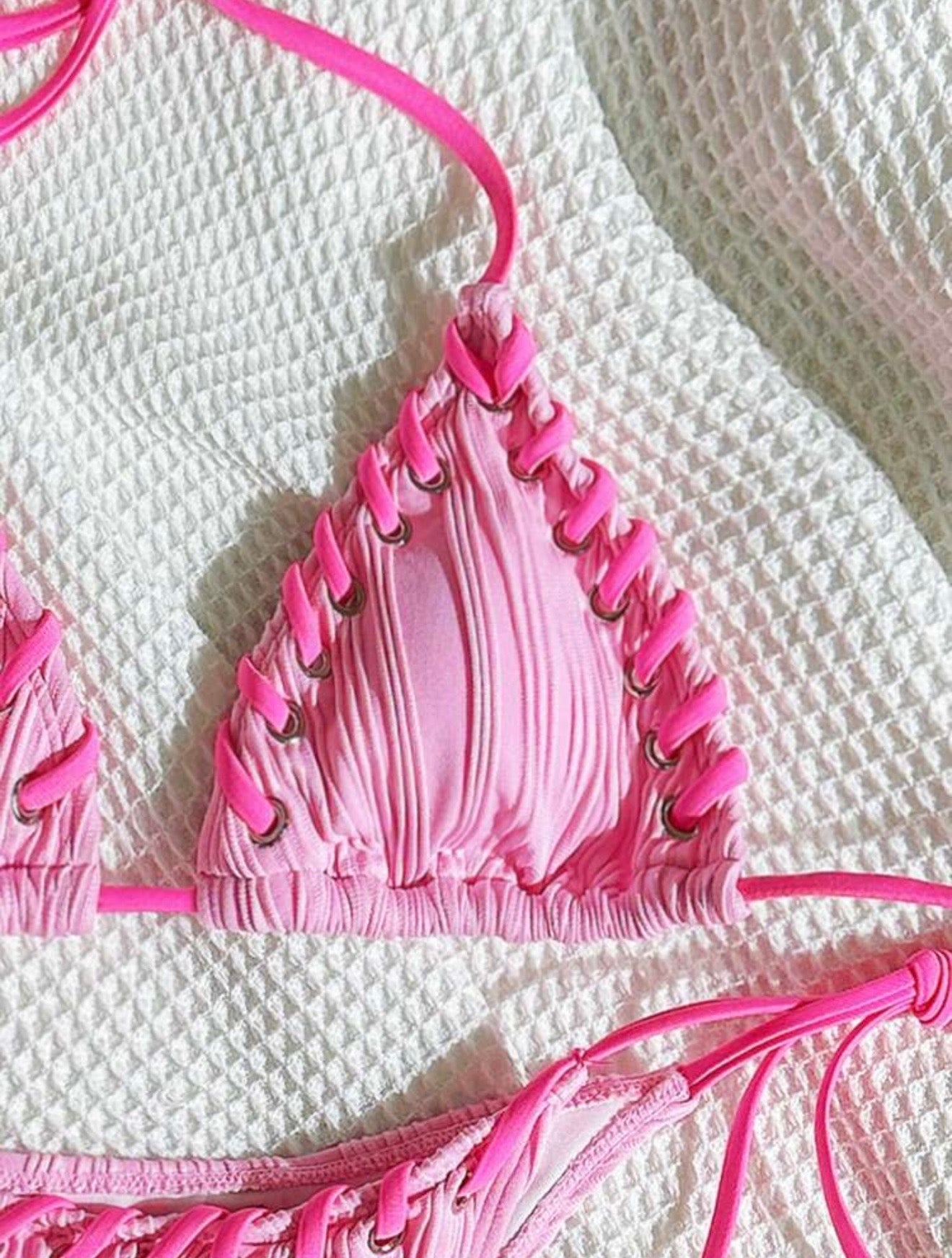 barbie ribbon bikini