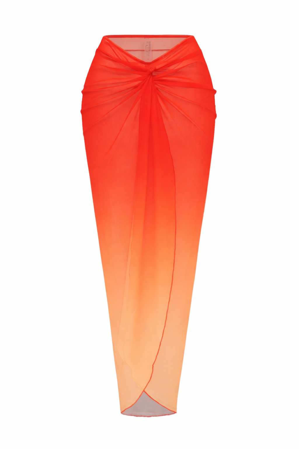 ombre twist mesh wrap