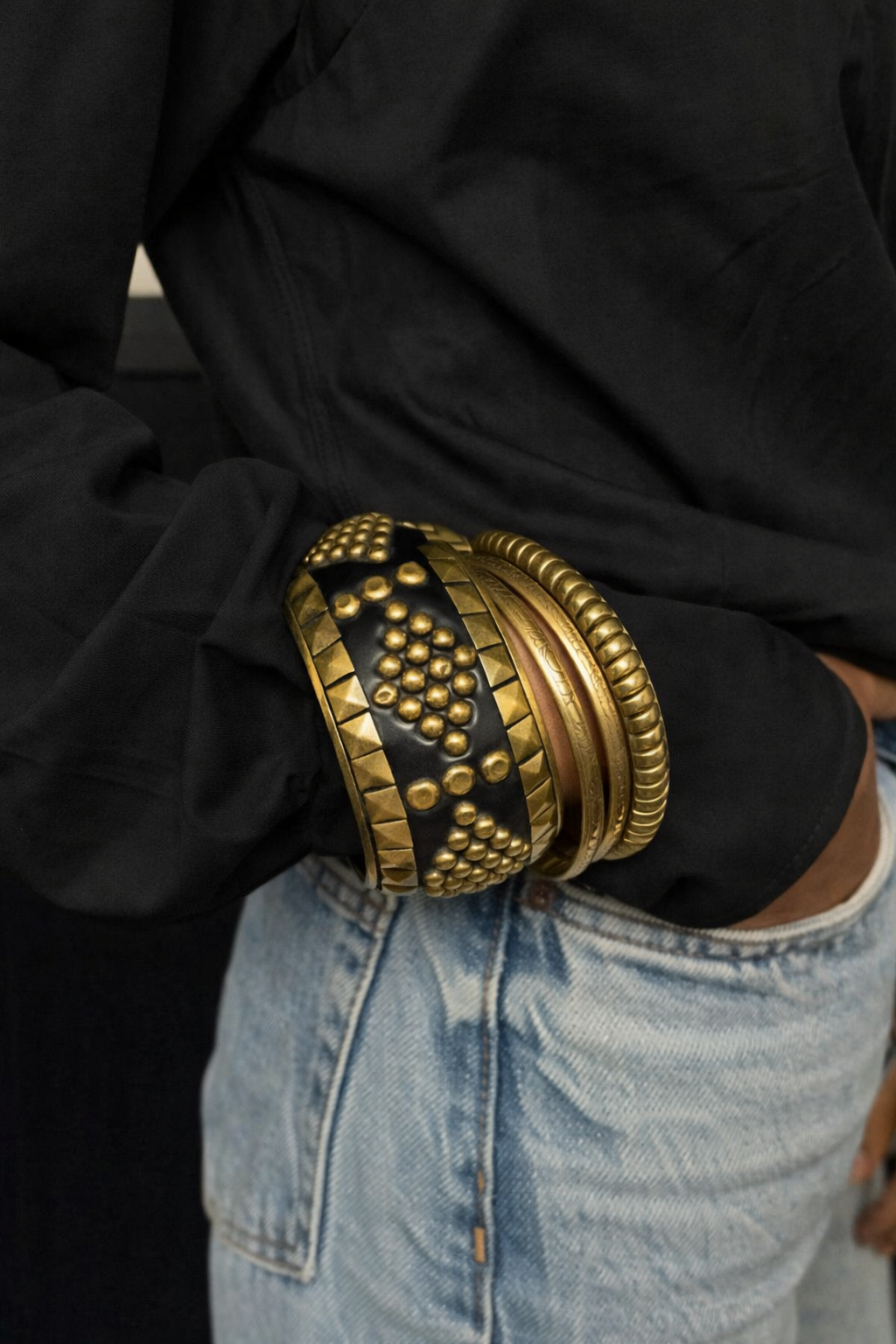 old couture bangle set