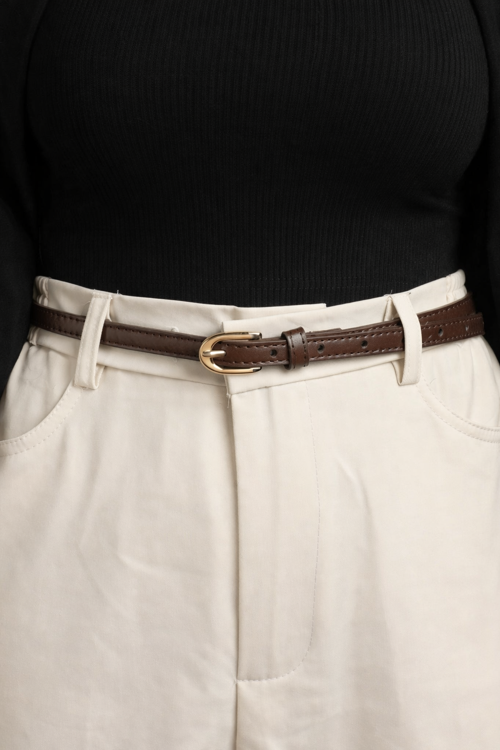 cinch & conquer dual-use brown belt
