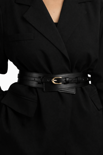 cinch & conquer dual-use black belt