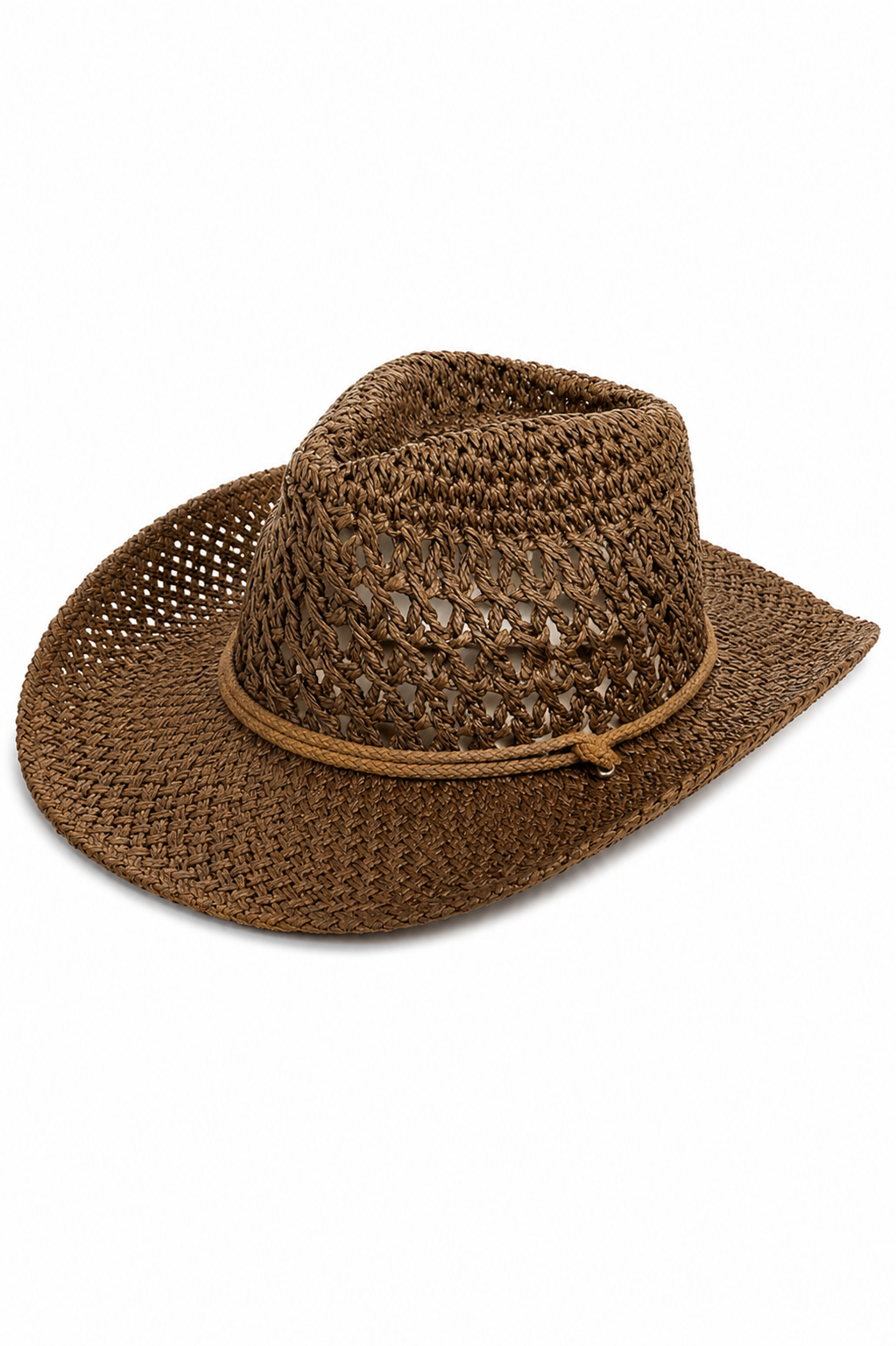 coastal cowboy hat - coffee brown