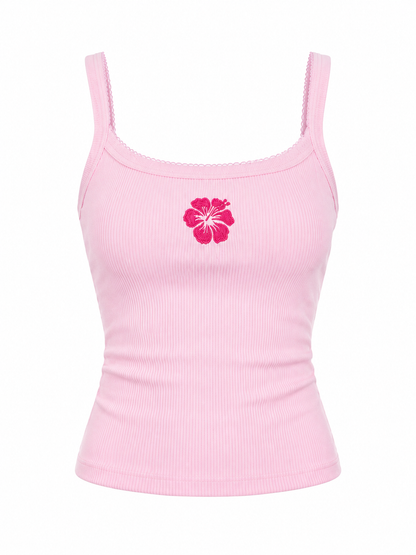 hibiscus tank top