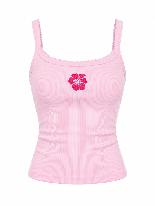 hibiscus tank top