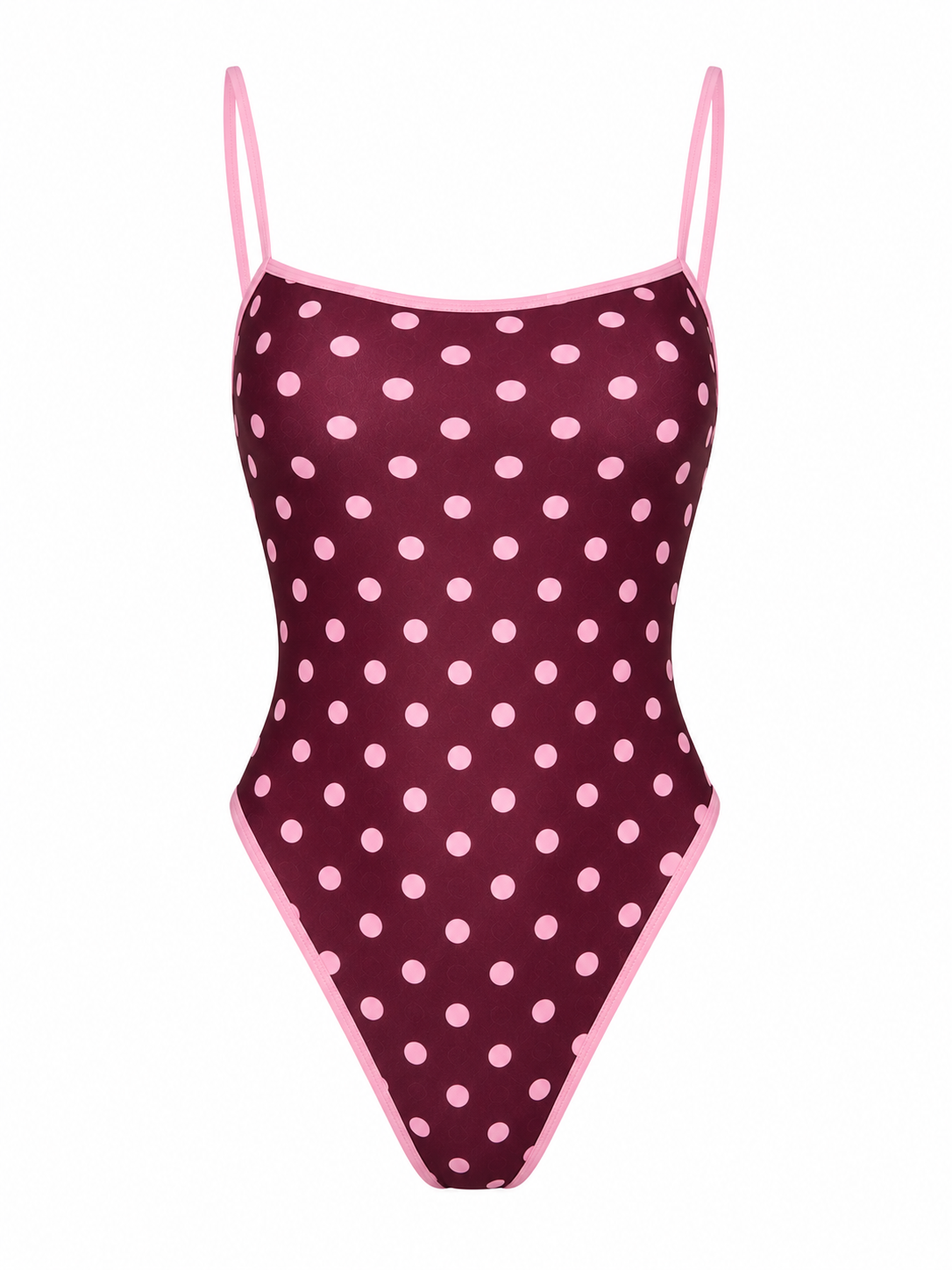 cocoa polka dot