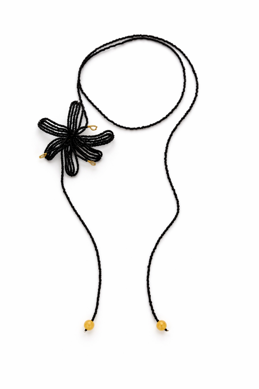 black lily wrap choker