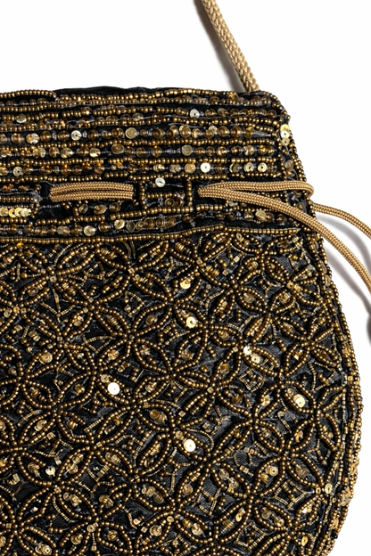 midnight honeycomb pouch