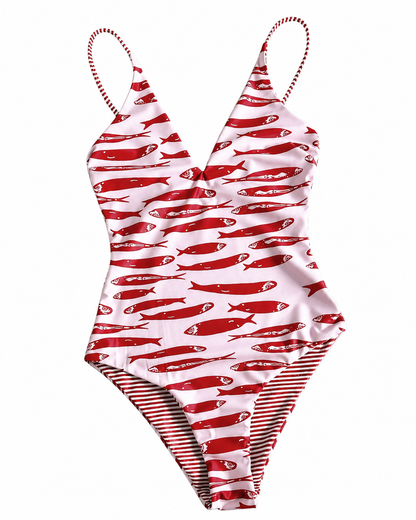 sardine double sided swimsuit
