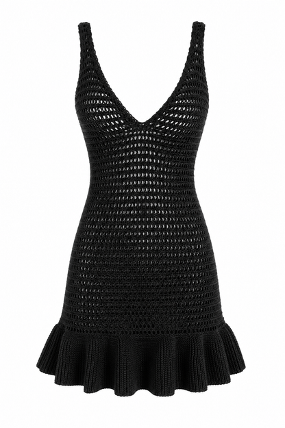 the reef crochet dress