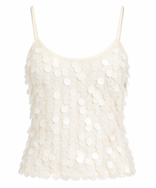 sequin cami top