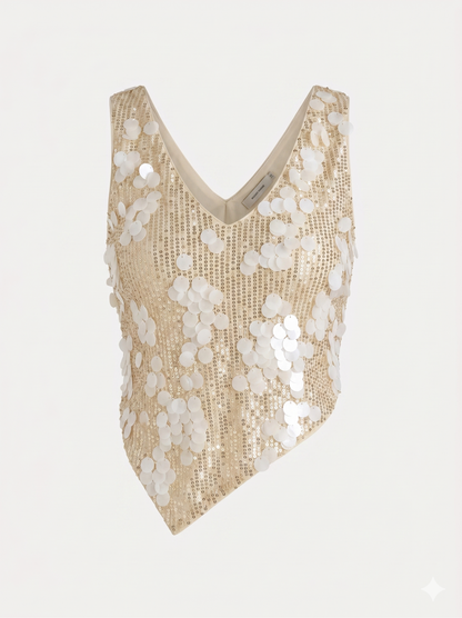 mermaid sequin cami