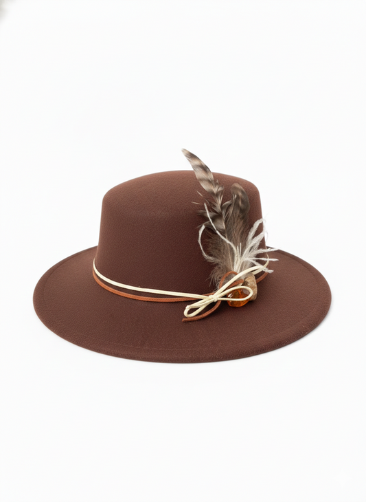 3ala rasha risha fedora hat