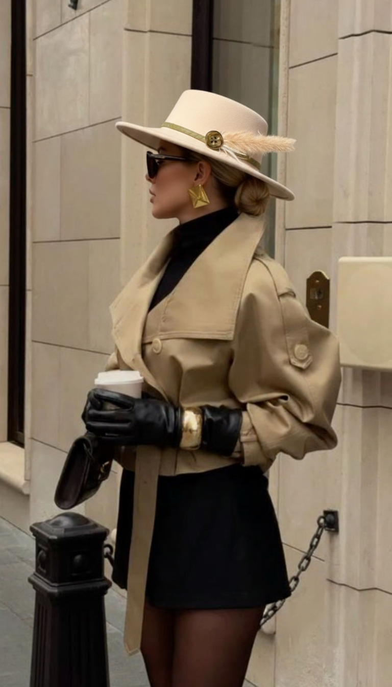 3ala rasha risha fedora hat