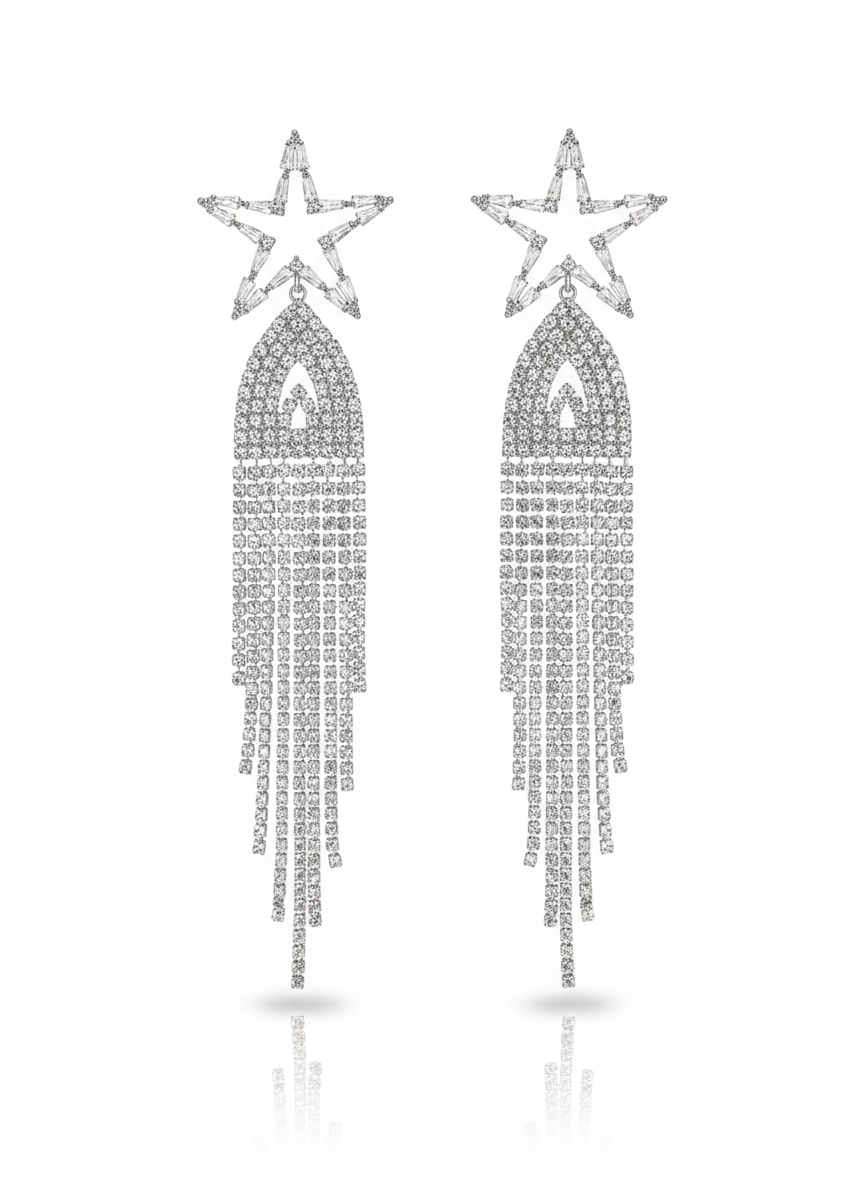 starlight cascade earrings