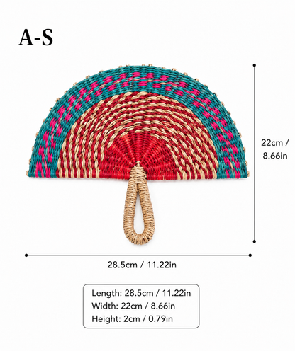 berry teal khous fan