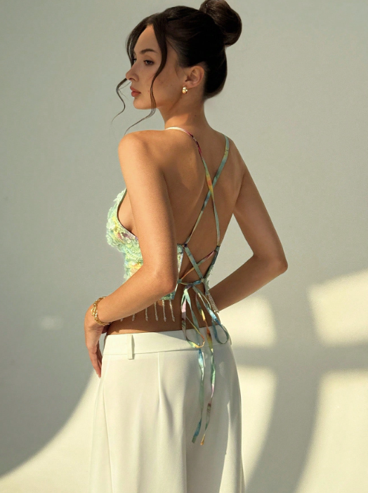 fairy sequin top