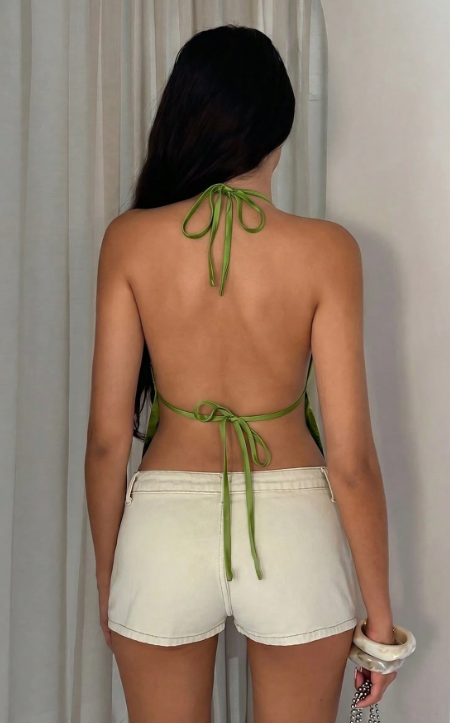 olive sequin garden cami
