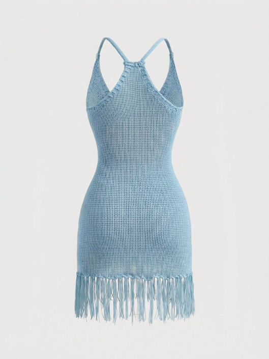 fish knit dress