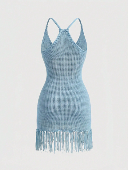 fish knit dress