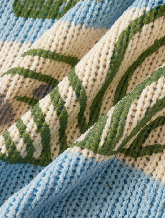 fish knit dress