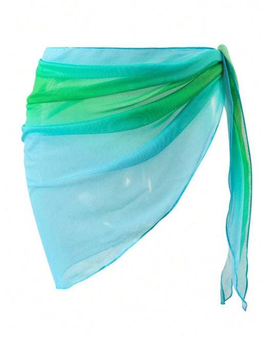 blue mermaid cover-up