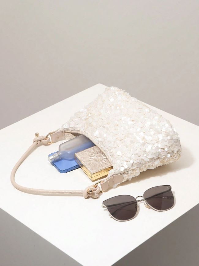 moonlit sequin bag