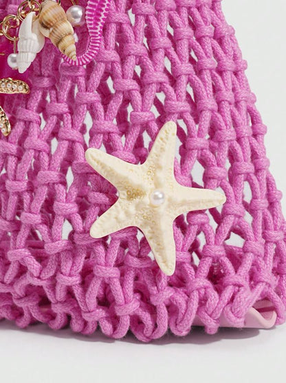 pink mermaid net