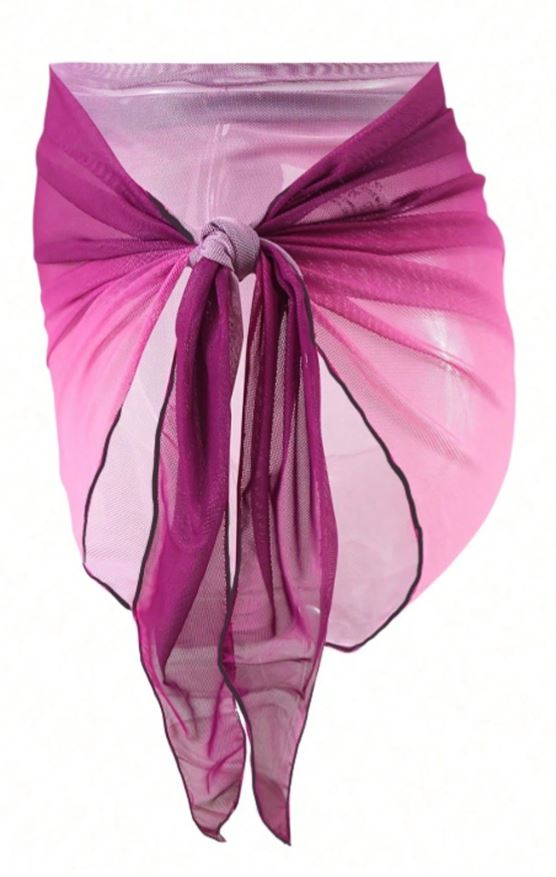 berry mesh cover-up