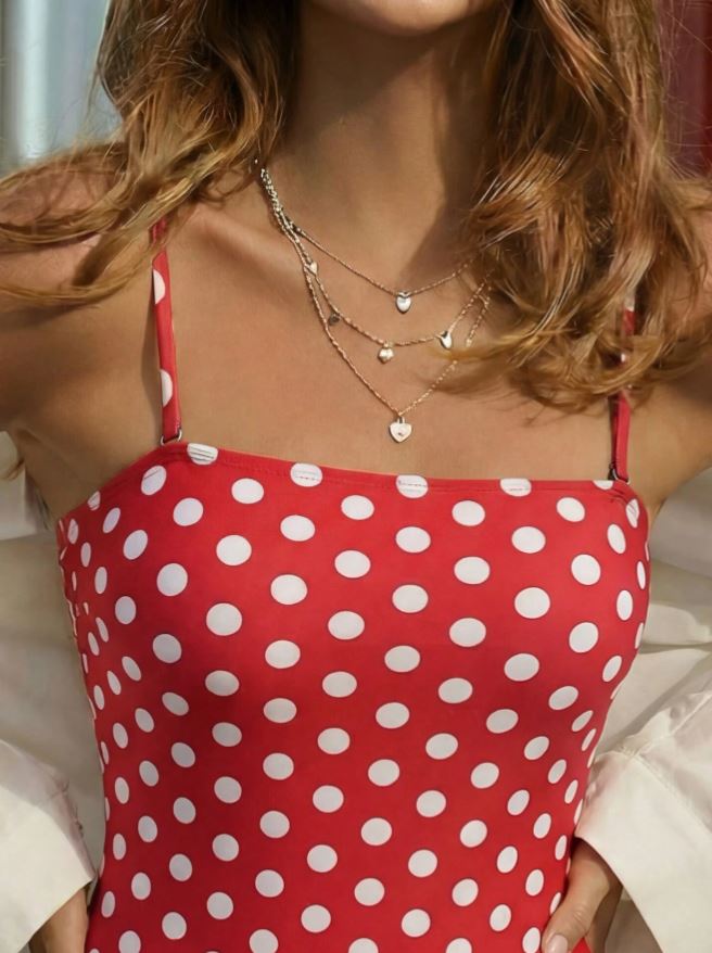 the red polka dot