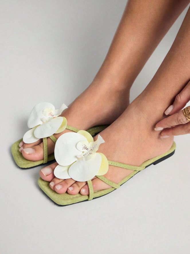 matcha blossom slides