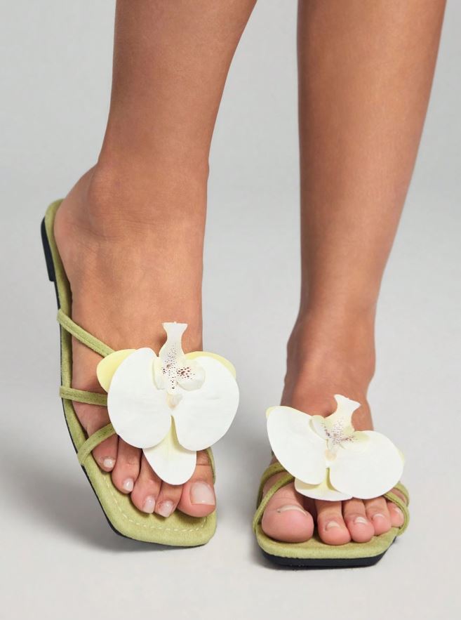 matcha blossom slides