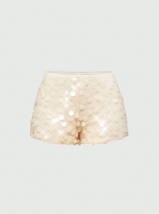 pearl shimmer shorts