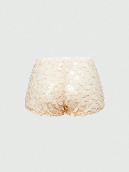 pearl shimmer shorts