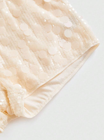 pearl shimmer shorts