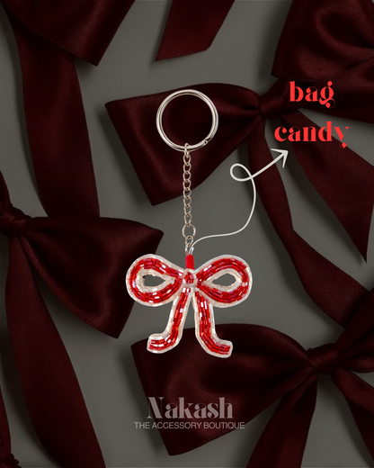 the coquette bow charm